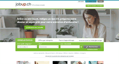Desktop Screenshot of jobup.ch